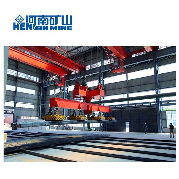 QL Type A7 Double Girder Bridge Crane Revolving Electromagnetism Hanger