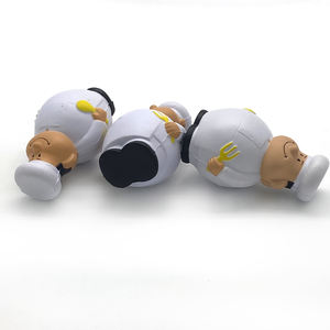 Juguetes Promocionales de Pelota de PU, Chef Antiestrés, para Apretar, para Niños de 5 a 7 Años, Alivio del Estrés, Juguetes para las Manos - Product Image 6