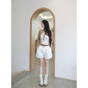 Braguitas de Mujer MISOUL de Alta Calidad, Color Sólido, Transpirables, 100% Algodón, Ecológicas, Cintura Alta, Cierre de Botones, Casuales, Compactas - Product Image 2