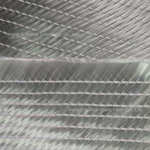 Tissu en fibre de verre sans alcali pour la construction navale Énergie éolienne Plastique renforcé de fibre de verre Coupe axiale de renfort biaxial - Product Image 5