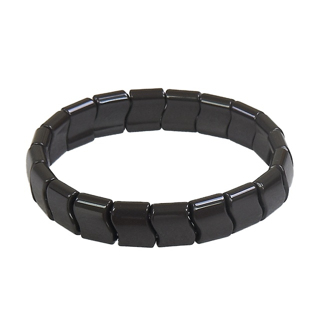 China Far Infrared Negative  Necklace Gemstone Bracelet  Jade Stone Pad  Crystal Tourmaline Bangle