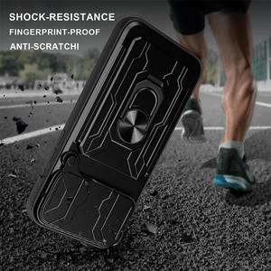 Chống Trượt Cover Quay Lại Cho Iphone 17 16 Pro 15 14 13 12 11 Pro Max Trượt Máy Ảnh Bảo Vệ Từ Chủ Thẻ Armor Điện Thoại Trường Hợp - Product Image 3