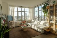 Luxuriöses Modernes Leinen-Sofa Anpassbare Größe Tiefe Sitzfläche Modulares Ecksofa Flaches Profil Wohnzimmermöbel Japandi