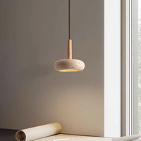 Lampe suspendue LED de style moderne en pierre, nouvelle conception, pour la décoration de la maison, de l'hôtel et de la salle à manger, fabriquée sur mesure