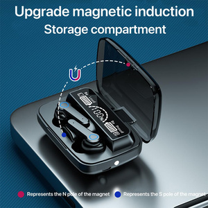 สำหรับเคสพร้อมไฟฉาย LED หูฟังแบบใส่ในหู Tactical จอแสดงผลดิจิตอล JL Micro A520 Jnicon รุ่นใหม่ล่าสุด M19 หูฟังไร้สาย TWS - Product Image 2