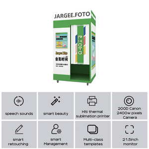 Photomaton numérique en libre-service à monnayeur avec imprimante, personnalisable, en promotion - Product Image 4