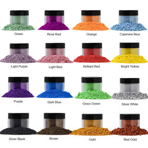 Poudre <span class=keywords><strong>de</strong></span> Mica colorée en résine époxy, Pigment <span class=keywords><strong>de</strong></span> Mica, poudre <span class=keywords><strong>de</strong></span> paillettes pour bougie - Product Image 3