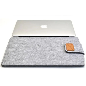 Eco-friendly <strong>Simple</strong> <strong>Cheap</strong> Felt Laptop Sleeve Carrying <strong>Bag</strong> Pouch Sleeve Wool Felt Laptop <strong>Bag</strong> for 13/14/15 Inch Felt Laptop Sleeve - Product Image 3