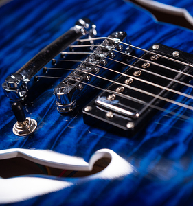 <span class=keywords><strong>Guitarra</strong></span> Eléctrica Semihueca Azul GT339-01, <span class=keywords><strong>Guitarra</strong></span> Eléctrica de Jazz, Pastillas Humbucker, para Adultos, <span class=keywords><strong>Guitarra</strong></span> Eléctrica Profesional - Product Image 5