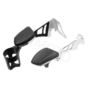 Kings Moto Accessoires Heavy Duty Boisson Panier Tasse Porte-Bouteille Stand pour 1997-2013 pour Harley Touring Electra Street - Product Image 5