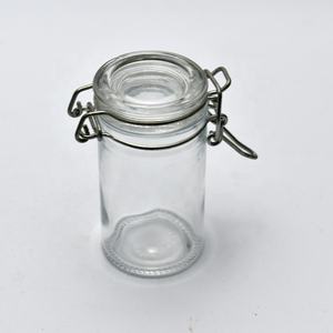 Bocal en verre hermétique écologique de qualité alimentaire de 70ml avec couvercles à charnière pour dessert <span class=keywords><strong>au</strong></span> pouding - Product Image 5