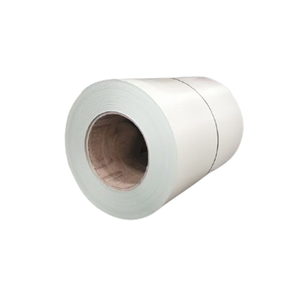 Bobine d'acier galvanisé revêtue de PVDF d'usine chinoise - Revêtement anti-corrosion de 25 µm pour système de tuiles et de plafonds métalliques - Product Image 1