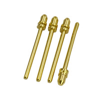 Sonde de test personnalisée plaquée or à ressort, broche de contact haute conductivité pour câble à courant élevé, connecteur d'alimentation de chargeur de VE