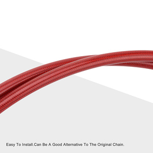 GOOFIT 1500mm/59.05 "linea del <span class=keywords><strong>freno</strong></span> intrecciata per moto olio <span class=keywords><strong>tubo</strong></span> del <span class=keywords><strong>freno</strong></span> olio <span class=keywords><strong>tubo</strong></span> del carburante per ATV UTV <span class=keywords><strong>Pit</strong></span> Dirt <span class=keywords><strong>Bike</strong></span> - Product Image 4