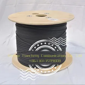 Chine usine directe ftth home line noir blanc ftth câbles de communication câble de connexion câble à fibre optique à 4 conducteurs 1 2 4 conducteurs