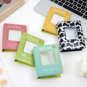 Álbum de Fotos Personalizable con Diseño Coreano, Mini, de 3 Pulgadas, con Cubierta de PVC, Corazón Hueco, para 32 Fotos <span class=keywords><strong>Polaroid</strong></span>, Libro Pequeño de Plástico - Product Image 1