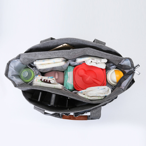Pannolino da viaggio all'aperto per mamma e bambino di alta qualità borsa portaoggetti a tracolla da donna borsa per pannolini per mamma con borsa per ciuccio - Product Image 5