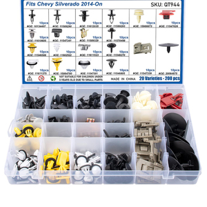 Pack Of 10 Push-In Rocker Panel Molding Retainer Clips For Ford Mustang – Auveco Brand