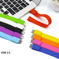 Mini Drives Transcend OEM a granel, cordón de bajo coste, 2gb, USB 2,0, 8gb, 16gb, unidades Flash Usb de silicona, venta al por mayor