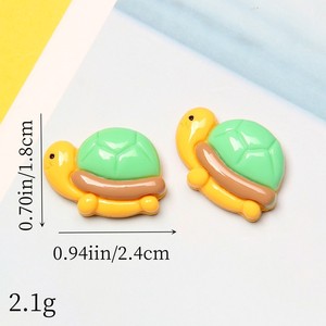 Breloques en résine animaux marins 2026 : <span class=keywords><strong>Crabe</strong></span> et étoile de mer pour accessoires de bijoux, pinces à cheveux DIY, breloques pour chaussures, possibilité d'ajouter des crochets - Product Image 3