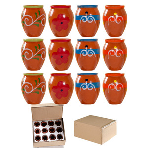 Mini-tasses en argile de 2 oz, verres à shot de <span class=keywords><strong>tequila</strong></span>, argile naturelle, cantaritos de barro mexicains pour la <span class=keywords><strong>tequila</strong></span> - Product Image 5
