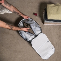 Sacs et cubes de rangement pliables en PVC imperméable de qualité supérieure pour vêtements de voyage, 27L, réutilisables