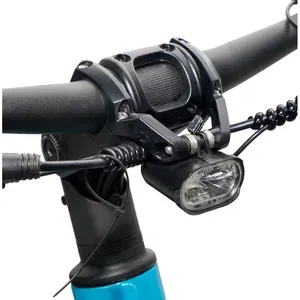 Vélo électrique populaire pour femmes avec cadre en aluminium, moteur avant sans balais 250/500W, batterie au lithium, roues de 28 pouces, autonomie de 60 km - Product Image 4