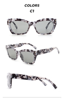 Lunettes de soleil unisexes classiques tendance à motif léopard pour hommes et femmes, de marque OEM, de créateur, de luxe, de haute qualité