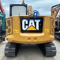 Bon prix, excavatrice d'occasion Cat, mini-excavatrices CAT307.5, excavatrices pour usage domestique en stock