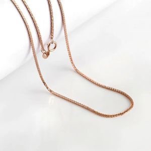 Collier Xinfly en or massif 18 carats, qualité héritage AU750, cadeau, bijoux fins, bijoux de luxe - Product Image 3