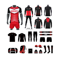 Akilex, los mejores uniformes de rugby de alta calidad para hombres, ropa deportiva personalizada por sublimación, kits OEM con pantalones cortos de entrenamiento de Jersey transpirable