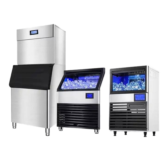 Commercial Business Hotel Ktv Milk Tea Shop Bar Industrial Home Efficient Square Ice Machines Gourmet Smart Ball Ice Makers