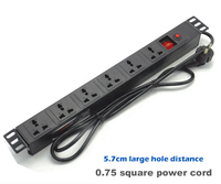 Offre Spéciale Top qualité 8 voies c13 prise pdu femelle 2 broches prise c13 pour pdu avec câble