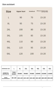 Women s Intimates Xxl Intimate Wear for Women Lingerie Line Invisible Wireless <strong>Plus</strong> <strong>Size</strong> Bra - Product Image 6