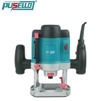 Routeur à bois industriel PUSELLO 1200W, routeur plongeant électrique à vitesse variable, avec logo personnalisé