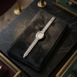 Montre connectée élégante et stylée à quartz, tracker d'activité, moniteur de fréquence cardiaque, montre pour infirmières et professionnelles de la santé - Product Image 1