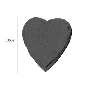 WELLFLYER <strong>KIGA</strong>-143 New Rectangular Coasters Drink Plate Slate Stone Coffee Coaster with High Quality - Product Image 4