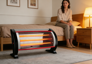 Nouveau radiateur portable <span class=keywords><strong>double</strong></span> face à quartz 2026, 800/1600/2400W, 3 réglages <span class=keywords><strong>de</strong></span> <span class=keywords><strong>chauffage</strong></span>, thermostat réglable, protection contre la surchauffe, 299 - Product Image 4