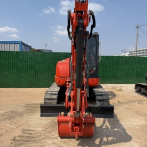 Machinerie d'occasion - Mini-excavatrice U55 de 5,5 tonnes, excavatrice hydraulique sur chenilles avec chenilles en caoutchouc pour travaux d'aménagement paysager et de construction, en stock - Product Image 3