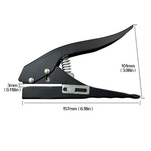 Handheld Edge Banding Hole Punch Single Hole Flat Bevel Mouth Metal Handle Durable Woodworking Plier - Product Image 6