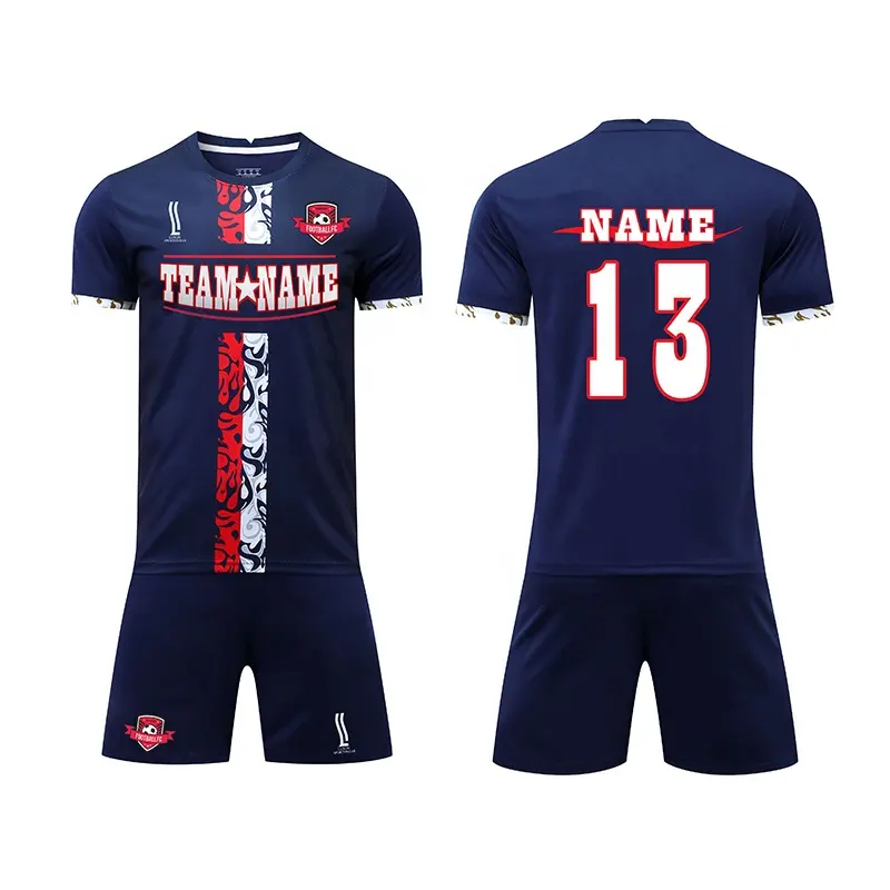 Luson Neueste Sublimation Design Fußball trikot Kunden spezifische hochwertige Fußball uniform Sport T-Shirts Napoli Fußball trikot