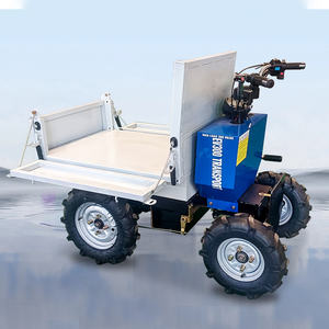 Mobiele elektrische kleine kiepwagen voor thuisgebruik, minidumper 4x4 - Product Image 5