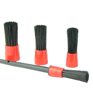 <span class=keywords><strong>Nuova</strong></span> spazzola per pulizia con pennelli per la pulizia della pelliccia per auto con pulizia interna per pneumatici da Crack 5 pz - Product Image 4