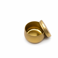 Boîte en métal irrégulière personnalisée pour bougies, pot de luxe en métal pour cadeaux, artisanat, bijoux, accessoires, emballage en vrac