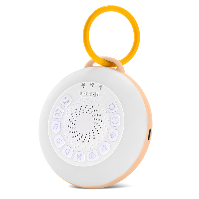 Portable White Noise Sound Machine for Baby Sleep Machine 36 Soothing Sounds Volume Adjustable Rechargeable OEM ODM Support