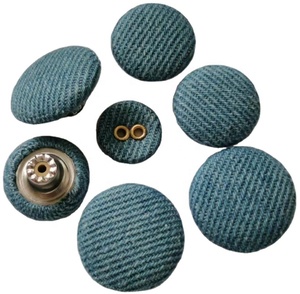 Thân thiện với môi vải bao phủ nhôm <span class=keywords><strong>Shank</strong></span> nút quần jean - Product Image 1