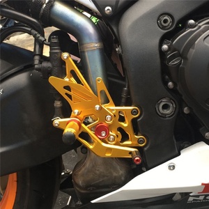 ชุดพักเท้าหลังปรับระดับได้ CNC สำหรับรถมอเตอร์ไซค์ <span class=keywords><strong>Arashi</strong></span> สำหรับ CBR600RR ปี 2007-2022 F5 ชุดอัพเกรด/ดัดแปลงแป้นเหยียบหน้า - Product Image 6