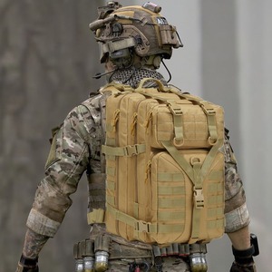 Tactical Backpack Large Capacity Outdoor Hiking Camping Military Style Unisex Travel Sports Backpack With MOLLE System - Product Image 3