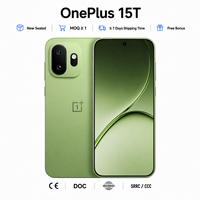 OnePlus 15T 5G, Teléfono Inteligente Compacto de Gama Alta, Pantalla de 6.32 Pulgadas y 165 Hz, Snapdragon 8 Elite Gen 5, Batería de 7500 mAh, Cámara DetailMax de 50 MP, Venta al por Mayor