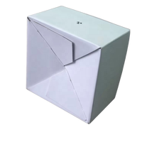 Caja de Cartón Corrugado con Cierre Automático Superior y Inferior, Diseño Personalizado para Cosméticos